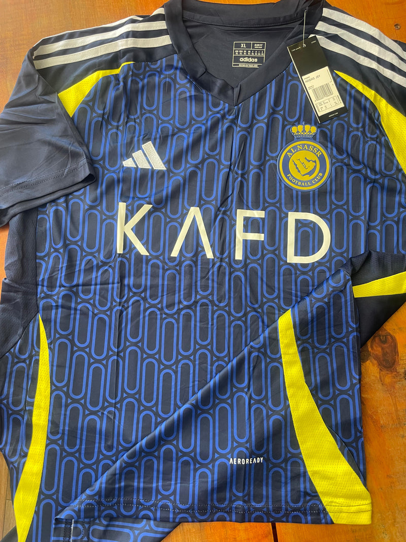Camisa do Al Nassr Away II 24/25 -  Nike Torcedor Masculina - Azul
