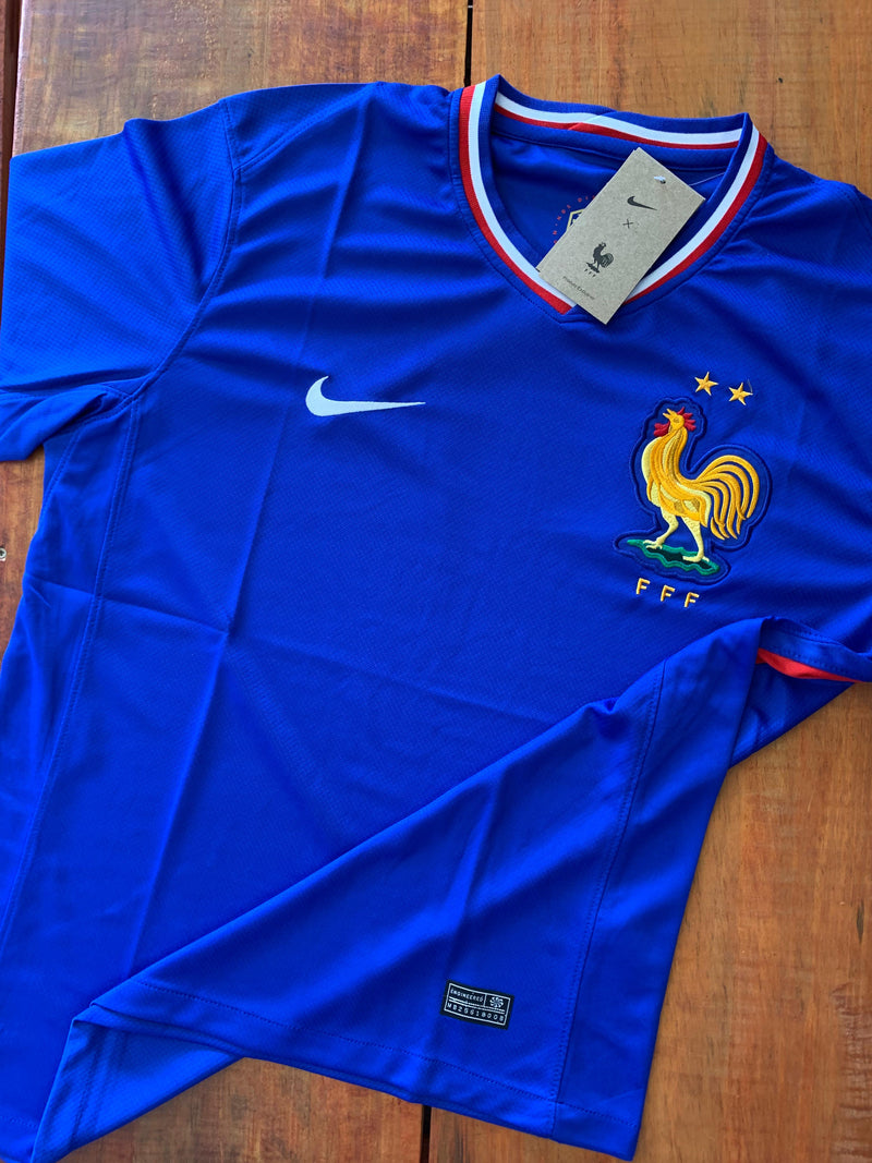 Camisa França Home I Euro 24/25 - Nike Torcedor Masculina