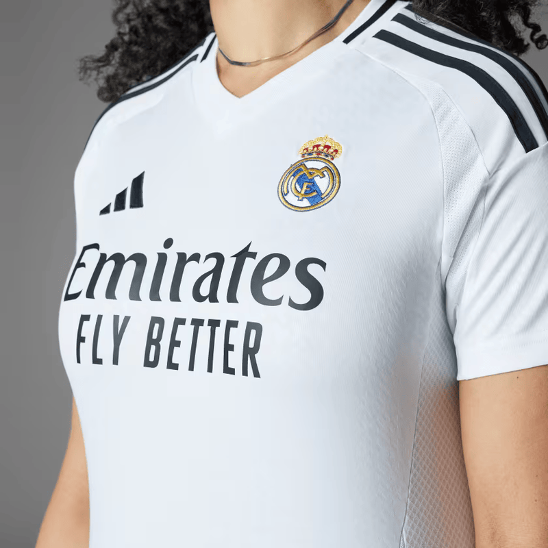 Camisa Real Madrid Home I 24/25 Feminina - Adidas Torcedor