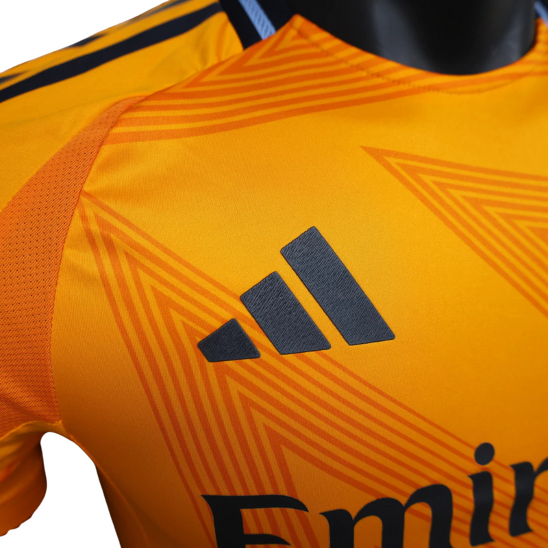 Camisa Real Madrid Away II 24/25 - Adidas Jogador Masculina - Laranja.