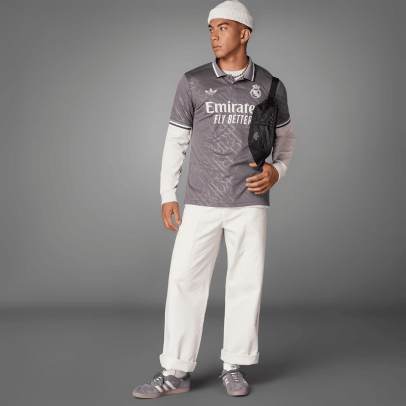 Camisa Real Madrid Third III 24/25 - Adidas Torcedor Masculina.