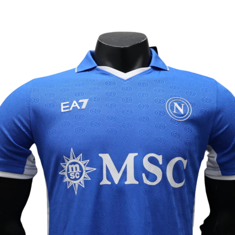 Camisa Napoli Home I 24/25 - Jogador EA7 Masculina - Azul