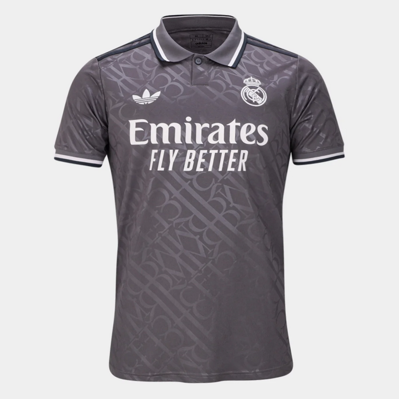 Camisa Real Madrid Third III 24/25 - Adidas Torcedor Masculina.