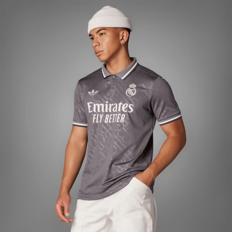Camisa Real Madrid Third III 24/25 - Adidas Torcedor Masculina.