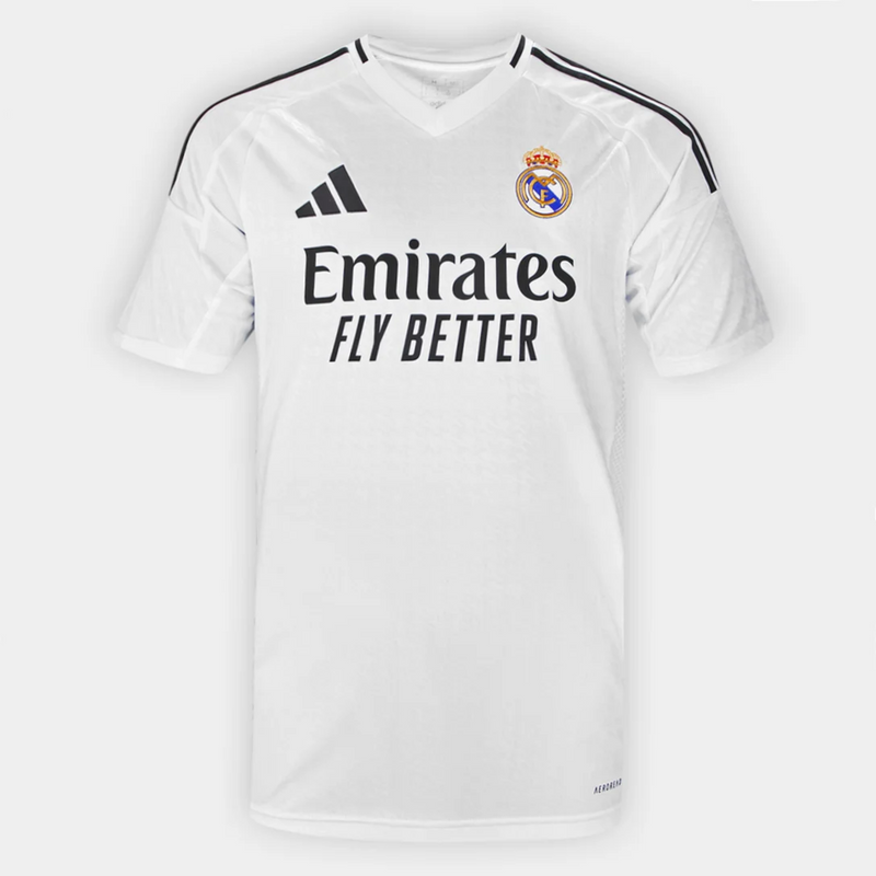 Camisa Real Madrid Home 24/25 - Adidas Torcedor Masculina.