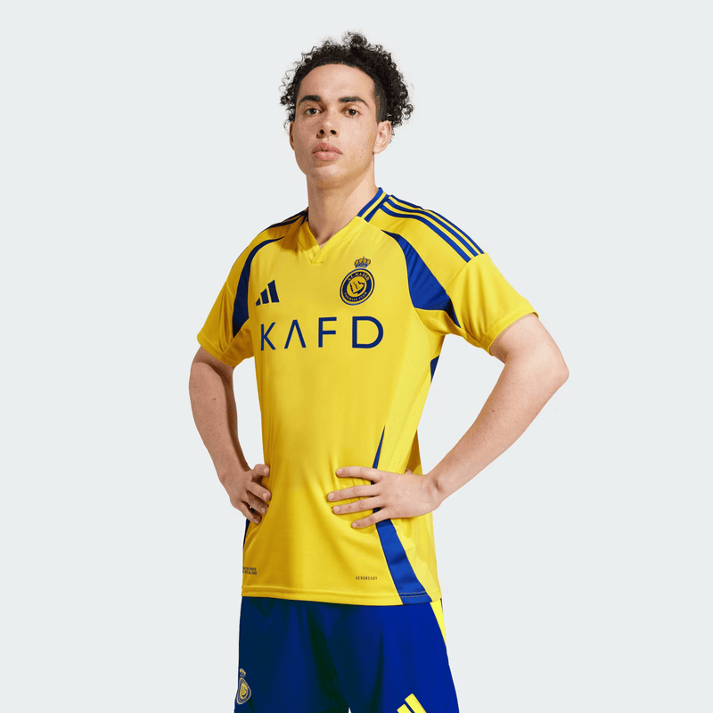Camisa do Al Nassr Home I 24/25 -  Nike Torcedor Masculina - Amarela