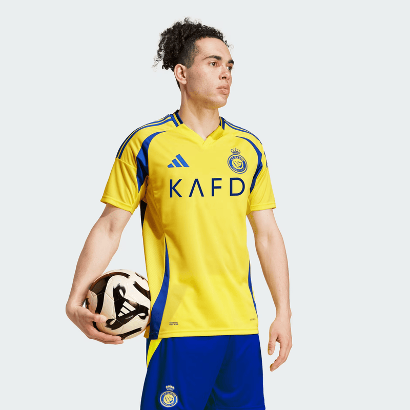 Camisa do Al Nassr Home I 24/25 -  Nike Torcedor Masculina - Amarela