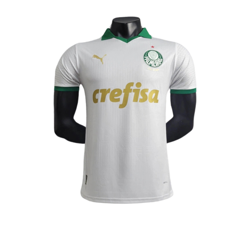 Camisa Palmeiras II 24/25 Jogador – modelo oficial reserva com escudo vinil aplicado.