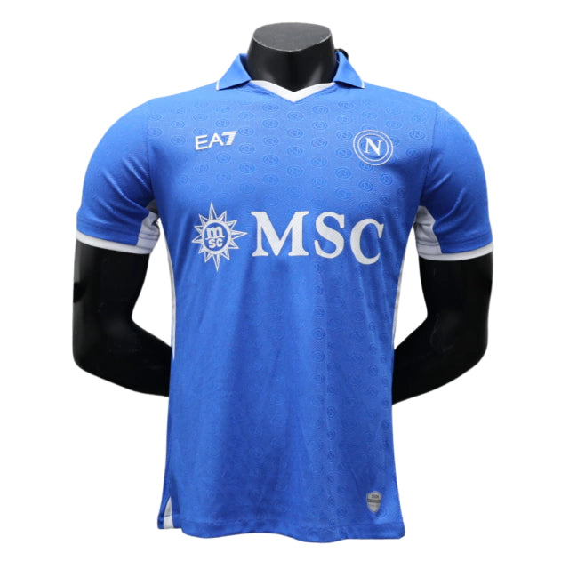 Camisa Napoli Home I 24/25 - Jogador EA7 Masculina - Azul