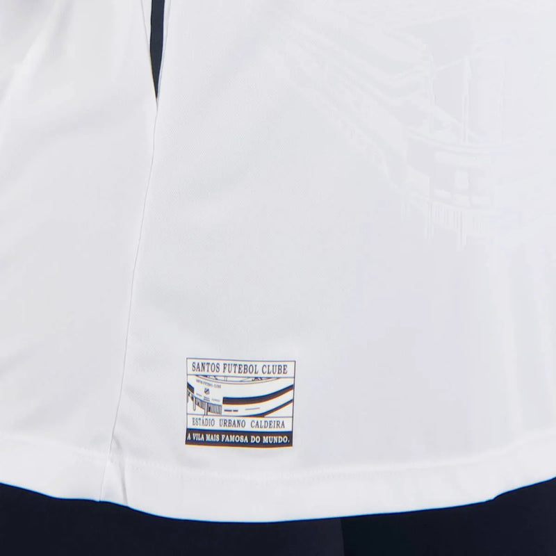 Camisa Santos Feminina 24/25 Preta e Branca - Umbro Torcedor